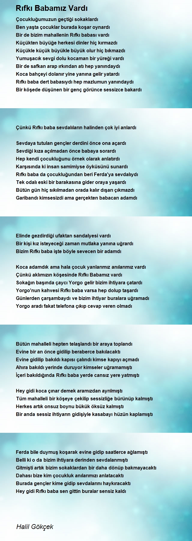 Halil Gökçek