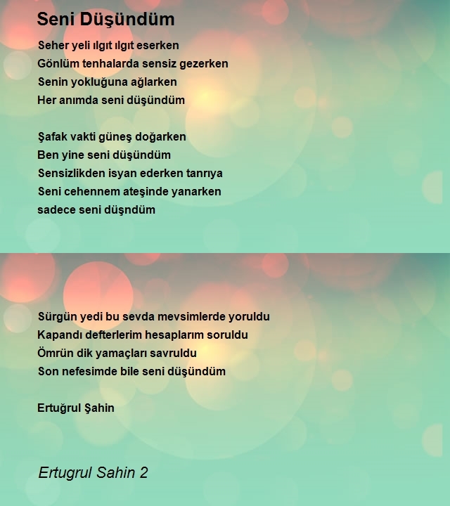 Ertugrul Sahin 2