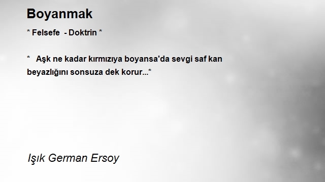 Işık German Ersoy