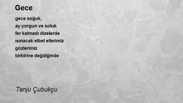 Tanju Çubukçu