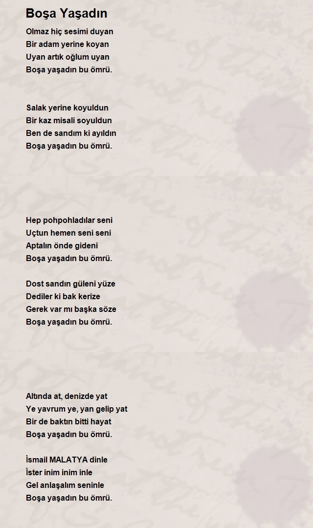 İsmail Malatya