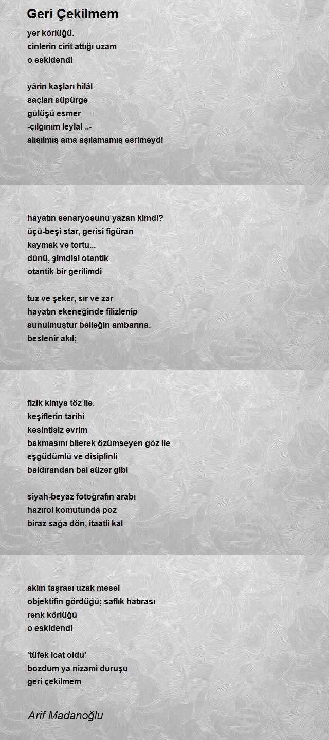 Arif Madanoğlu