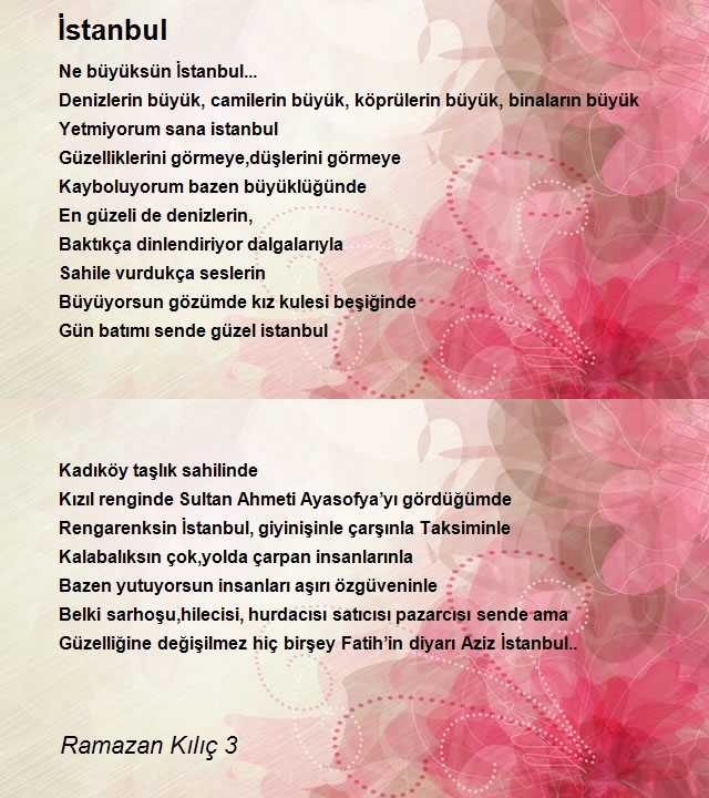 Ramazan Kılıç 3