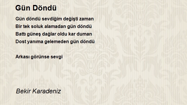 Bekir Karadeniz