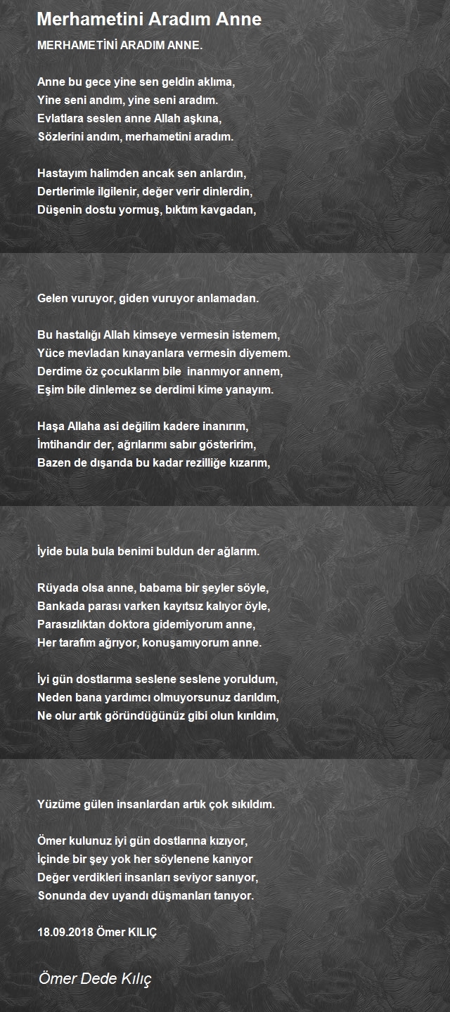 Ömer Dede Kılıç