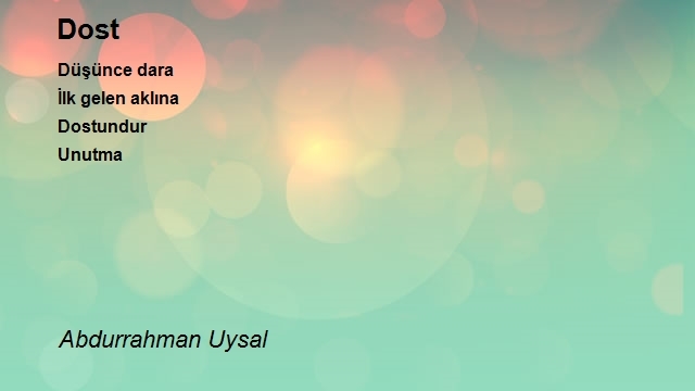 Abdurrahman Uysal