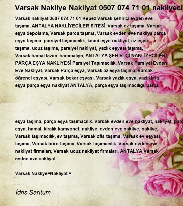 İdris Sarıtum