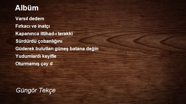Güngör Tekçe