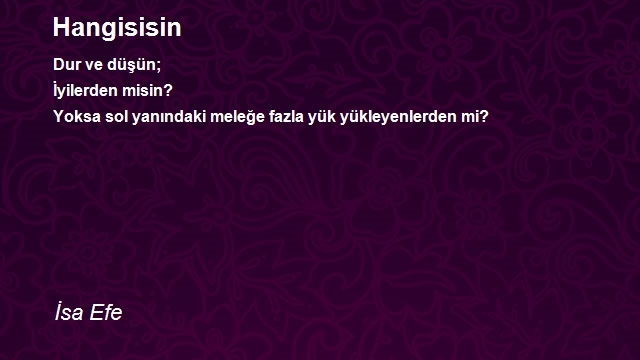 İsa Efe