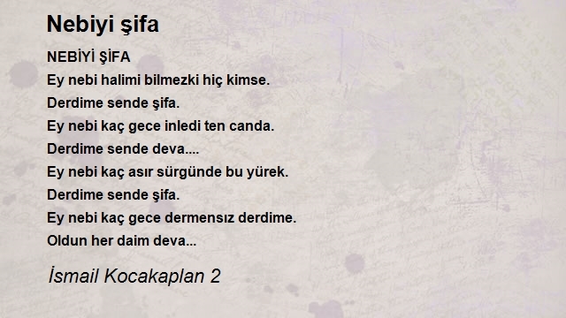 İsmail Kocakaplan 2