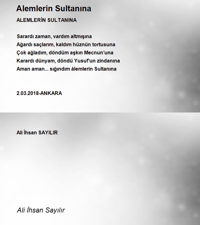 Ali İhsan Sayılır