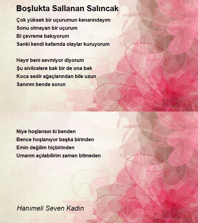 Hanımeli Seven Kadın