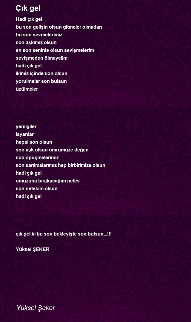 Yüksel Şeker
