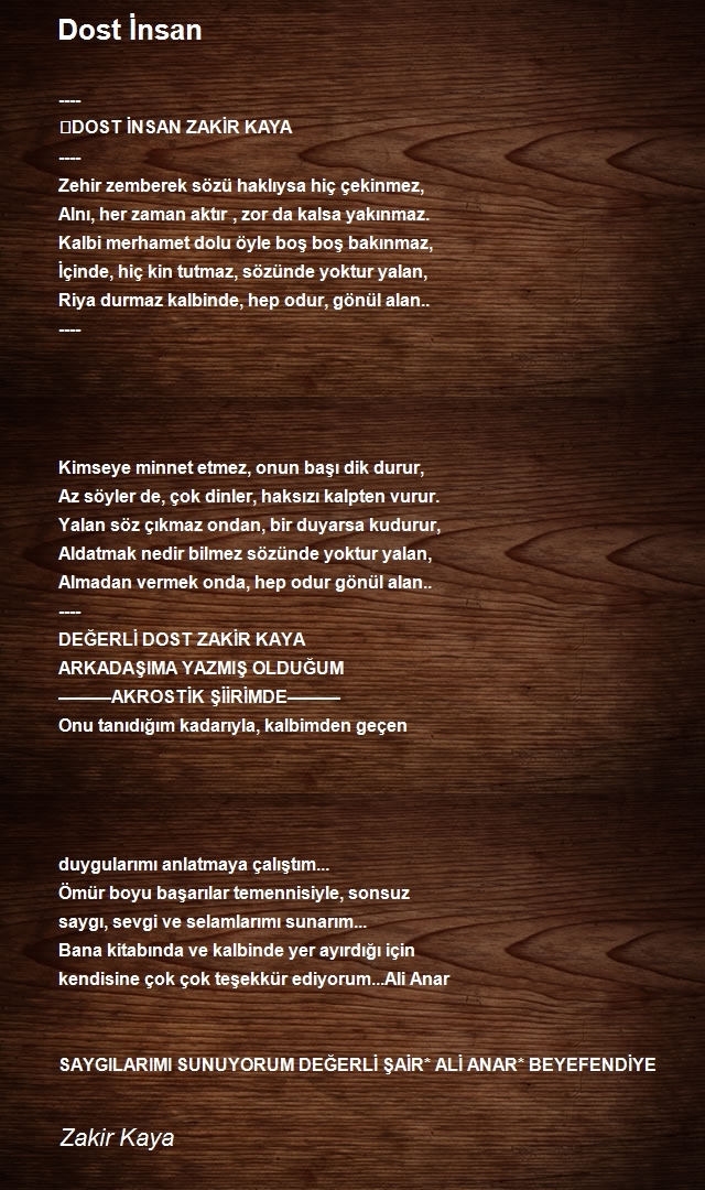 Zakir Kaya