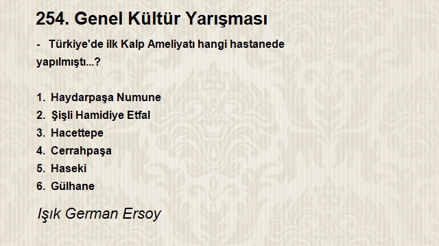 Işık German Ersoy