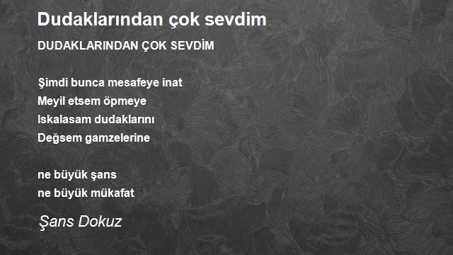 Şans Dokuz