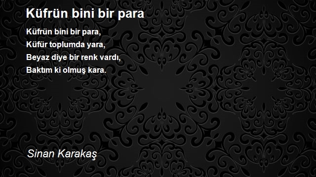 Sinan Karakaş