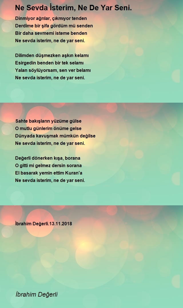 İbrahim Değerli