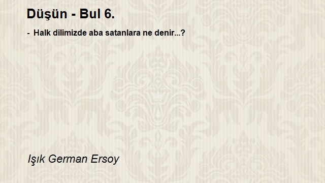 Işık German Ersoy