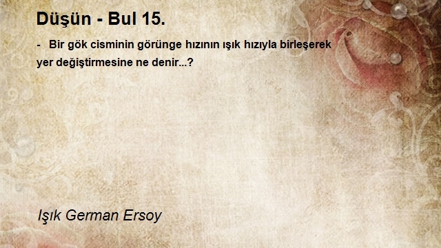 Işık German Ersoy