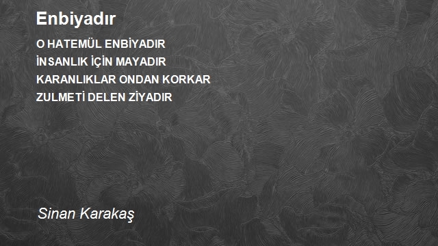 Sinan Karakaş