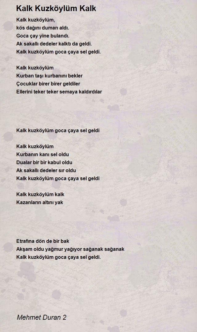 Mehmet Duran 2