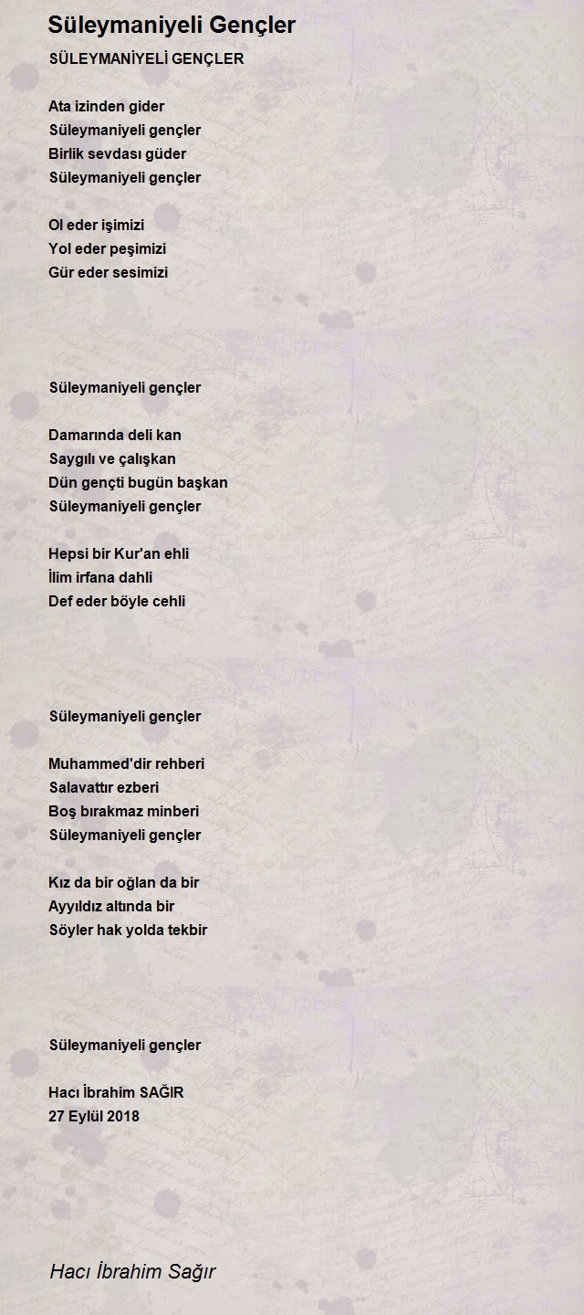 Hacı İbrahim Sağır