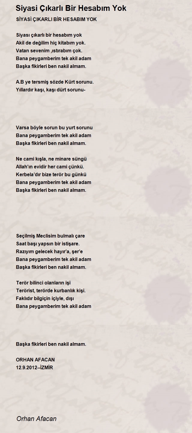Orhan Afacan