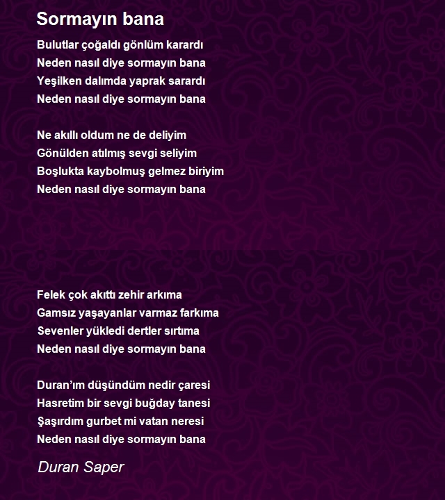 Duran Saper