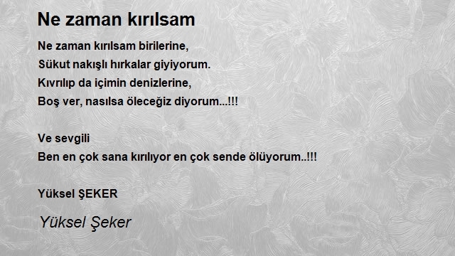 Yüksel Şeker
