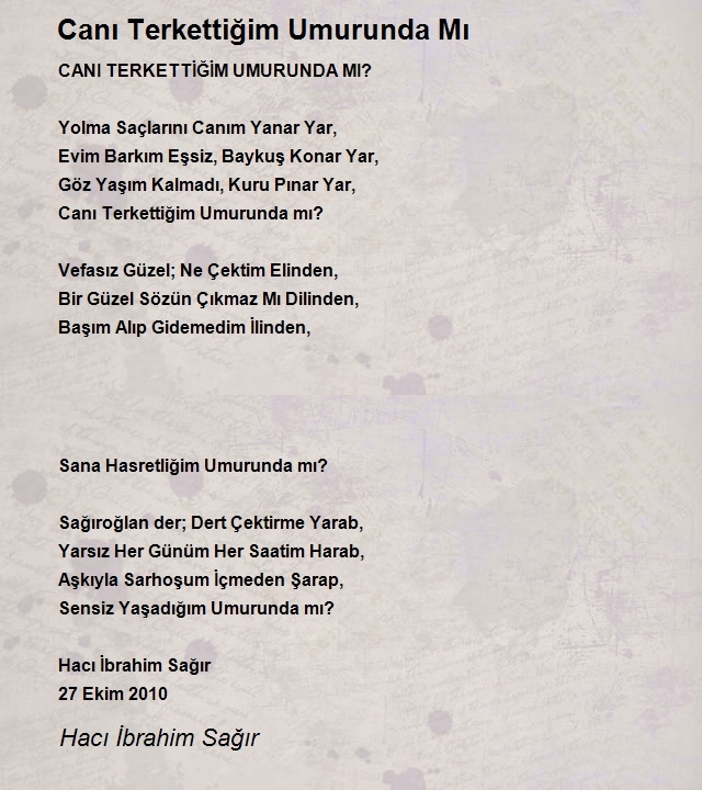 Hacı İbrahim Sağır