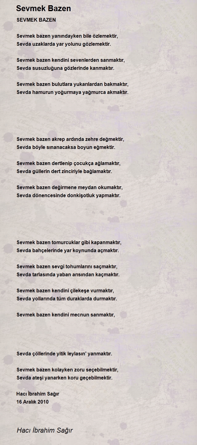 Hacı İbrahim Sağır