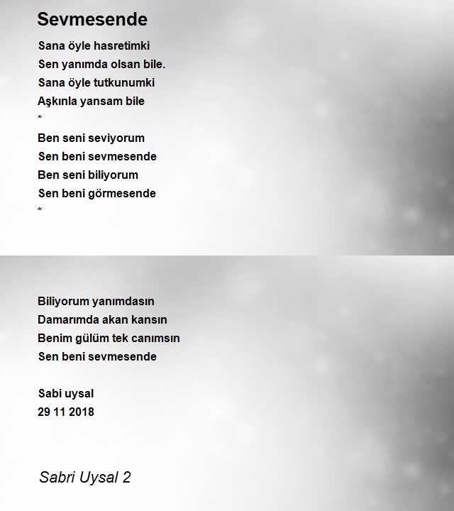 Sabri Uysal 2