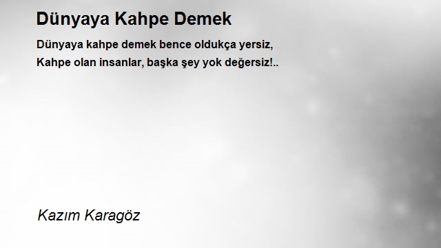 Kazım Karagöz