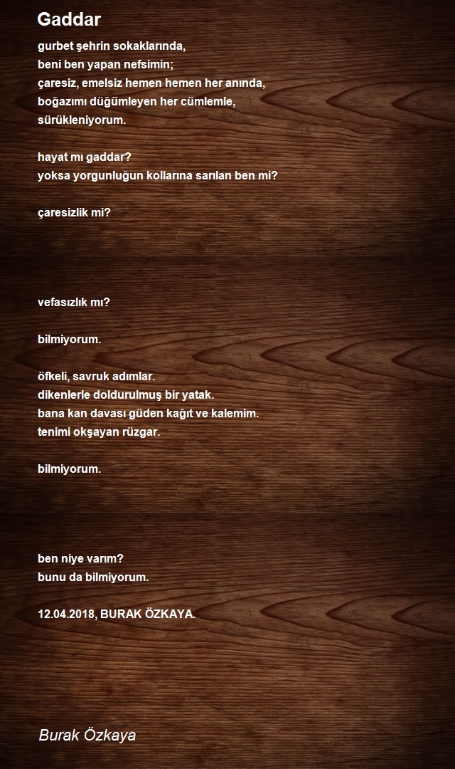 Burak Özkaya