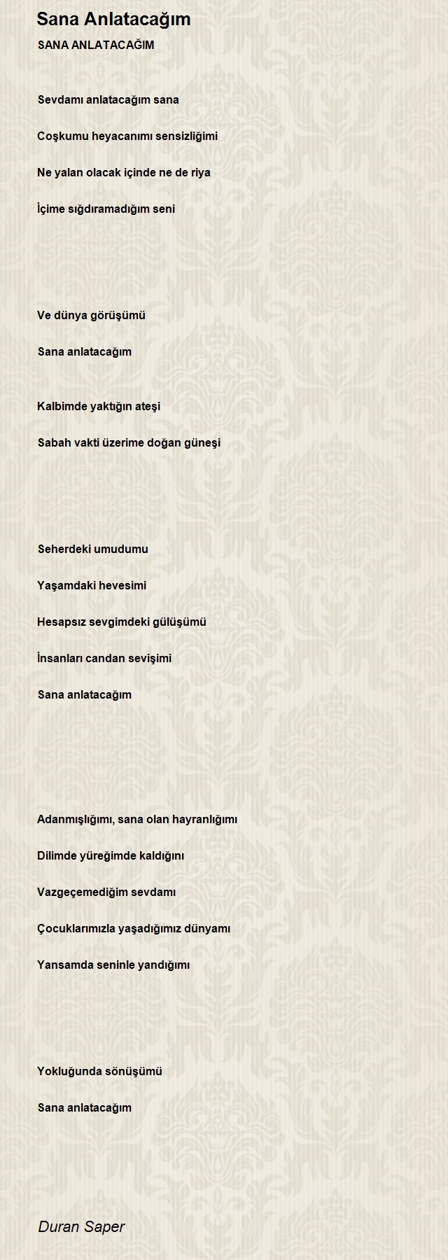 Duran Saper