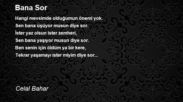 Celal Bahar