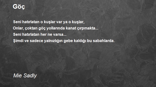 Mie Sadly