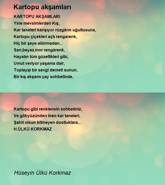 Hüseyin Ülkü Korkmaz