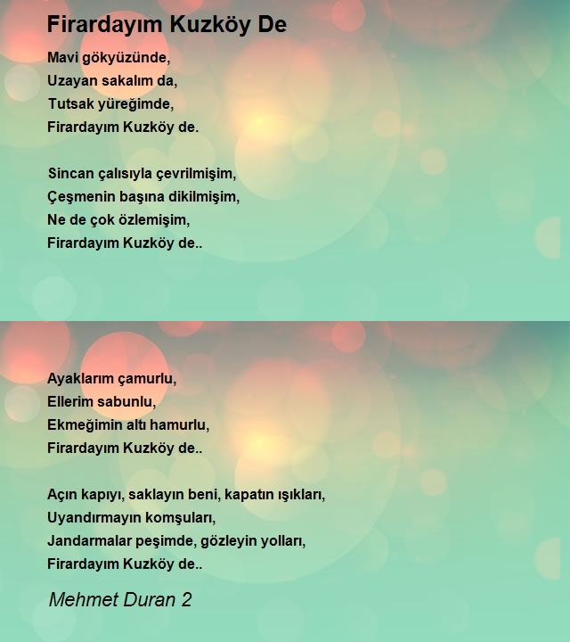 Mehmet Duran 2