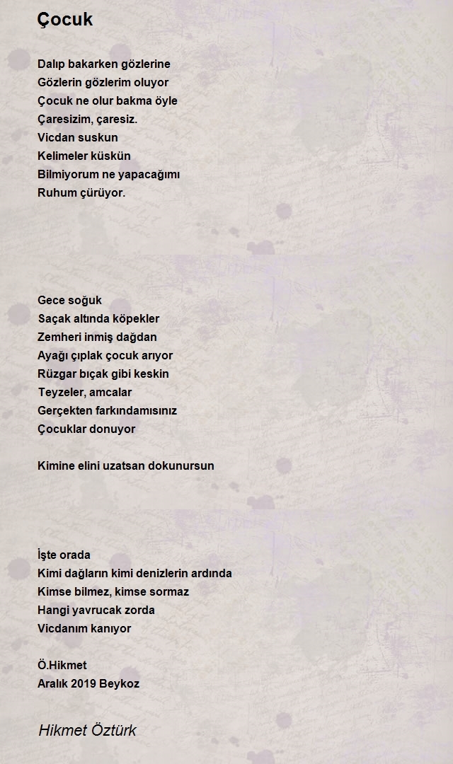 Hikmet Öztürk