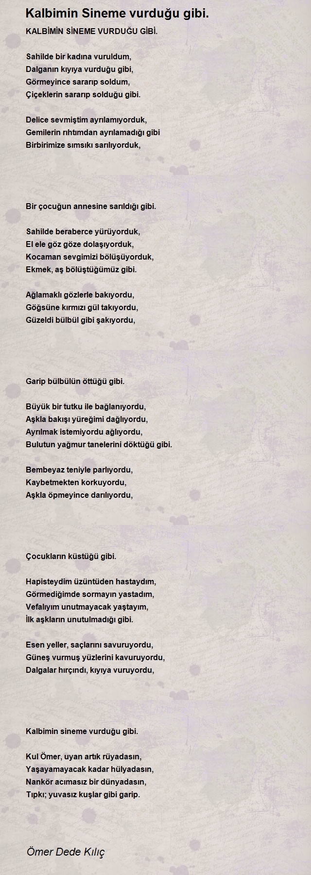 Ömer Dede Kılıç