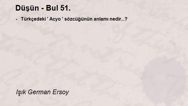 Işık German Ersoy