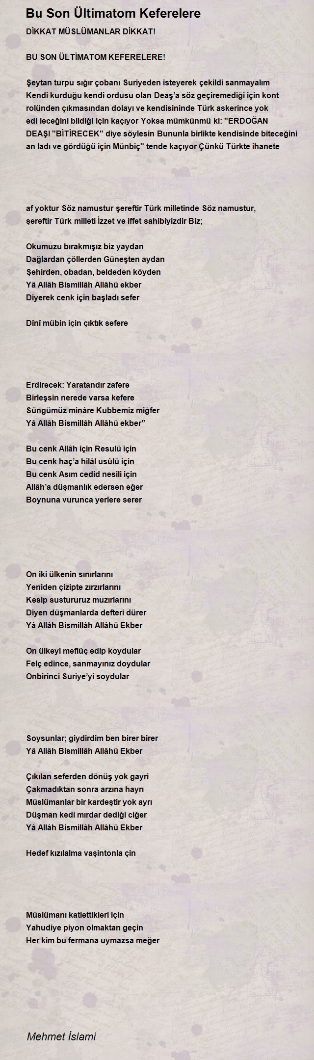 Mehmet İslami