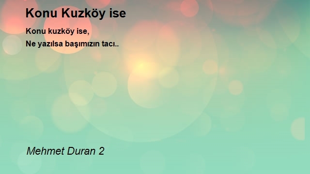 Mehmet Duran 2