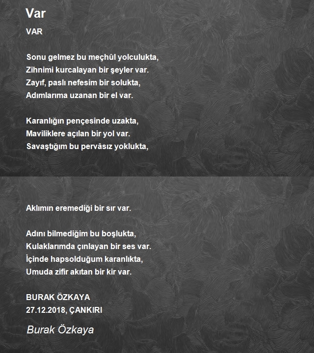 Burak Özkaya