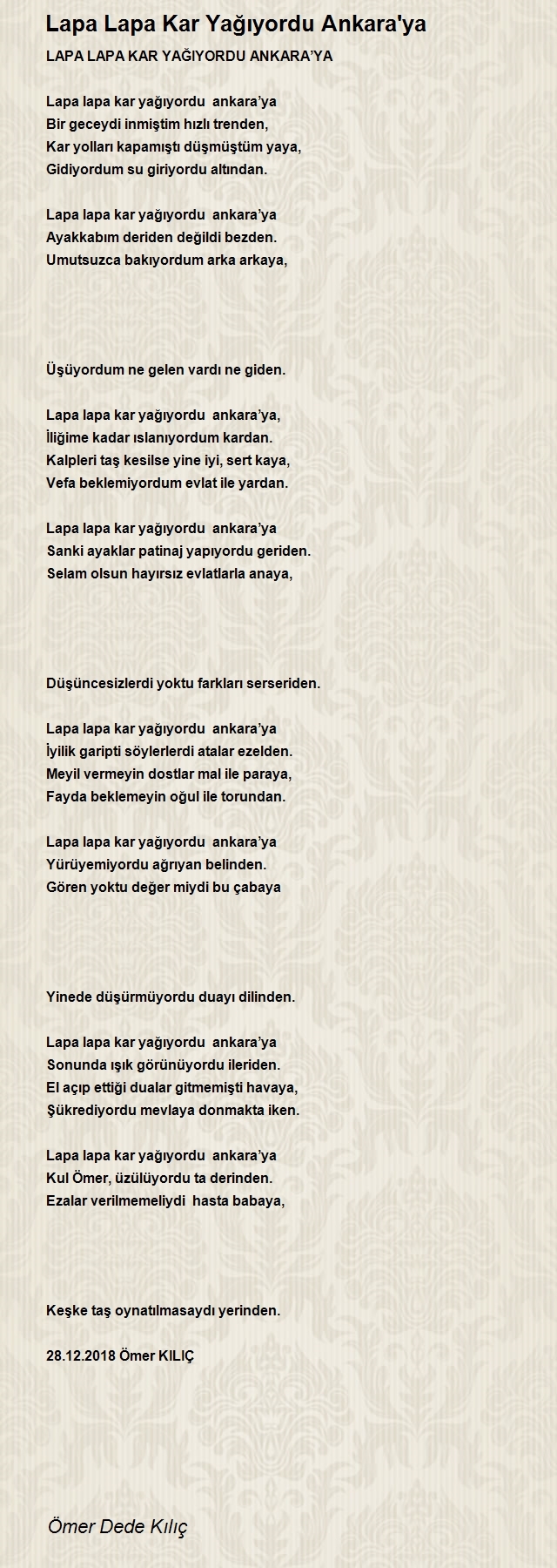 Ömer Dede Kılıç