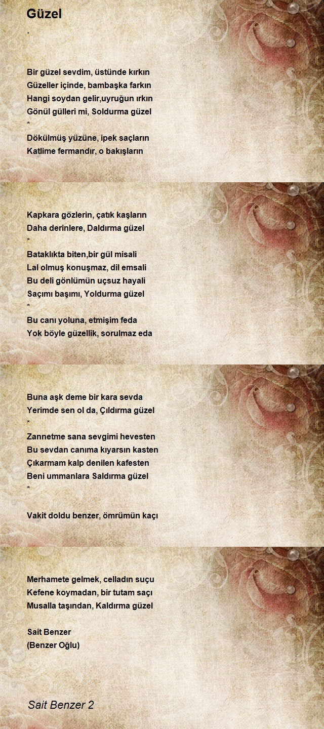 Sait Benzer 2