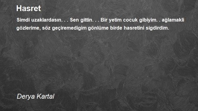 Derya Kartal