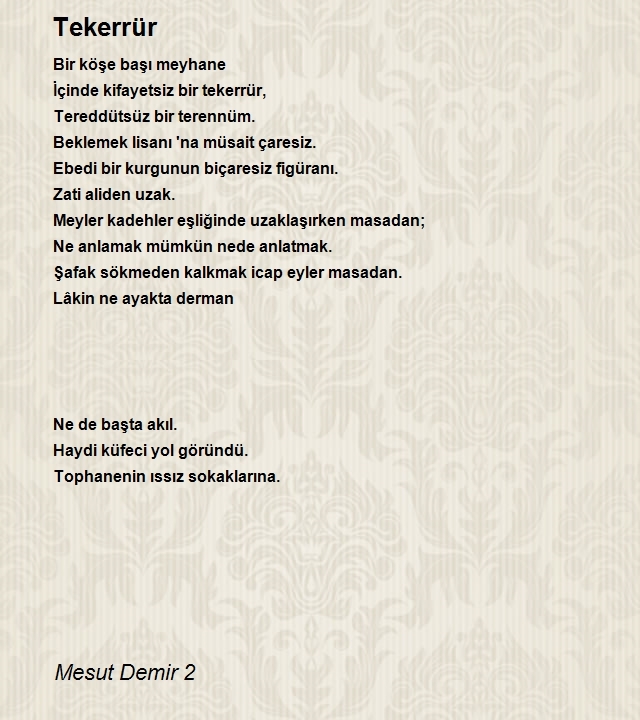 Mesut Demir 2